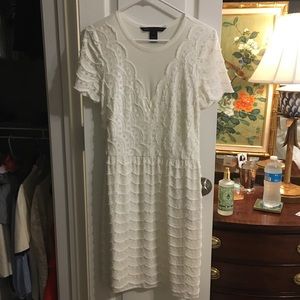 Marc By Marc Jacobs White Lace Dress